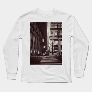 Broadway Midtown Manhattan NYC Long Sleeve T-Shirt